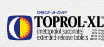 Official TOPROL-XL® (metoprolol succinate) Logo